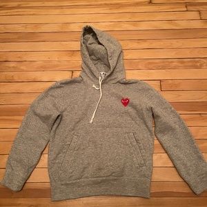 Comme de Garçons gray sweatshirt